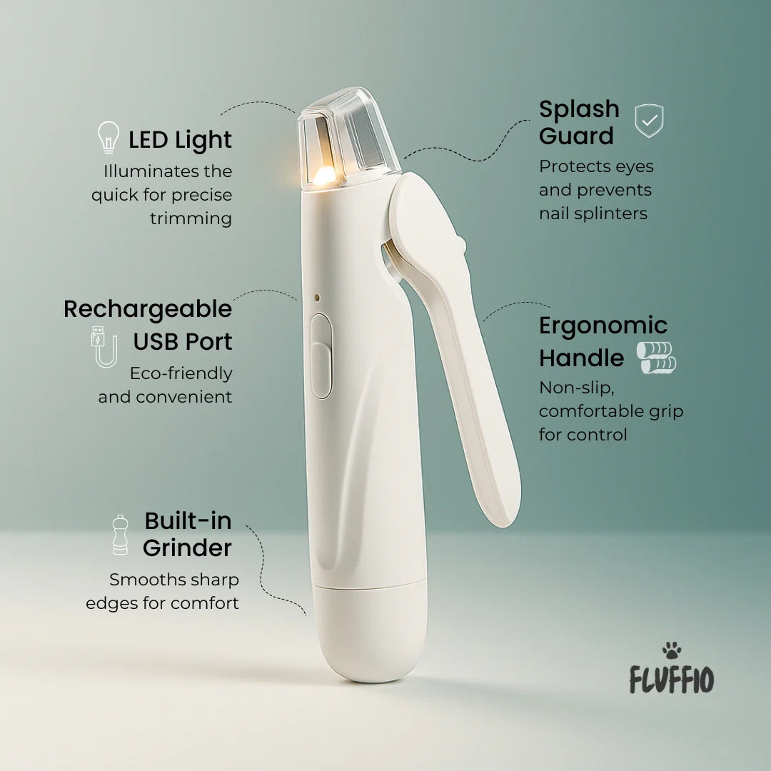 ClearCut Pro™ - LED Pet Nail Trimmer