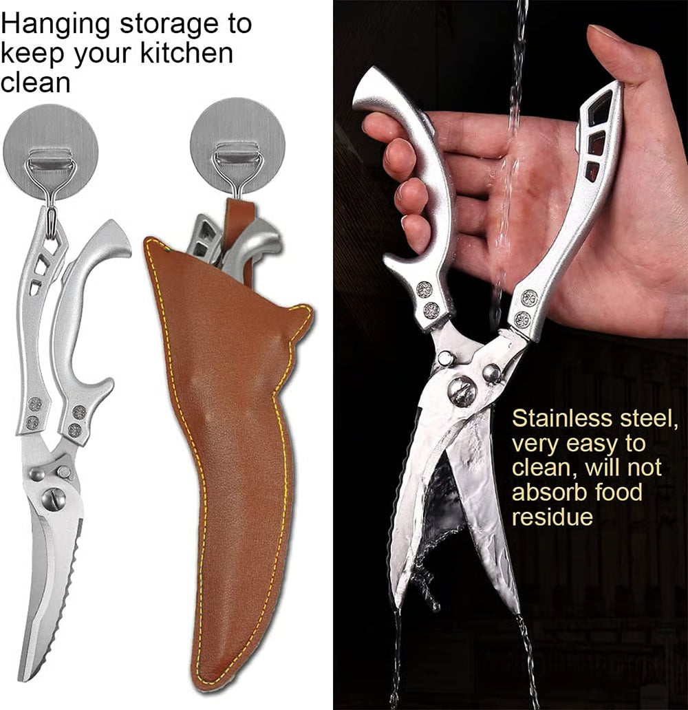 MultiSnip™ - Professional Kitchen Scissors