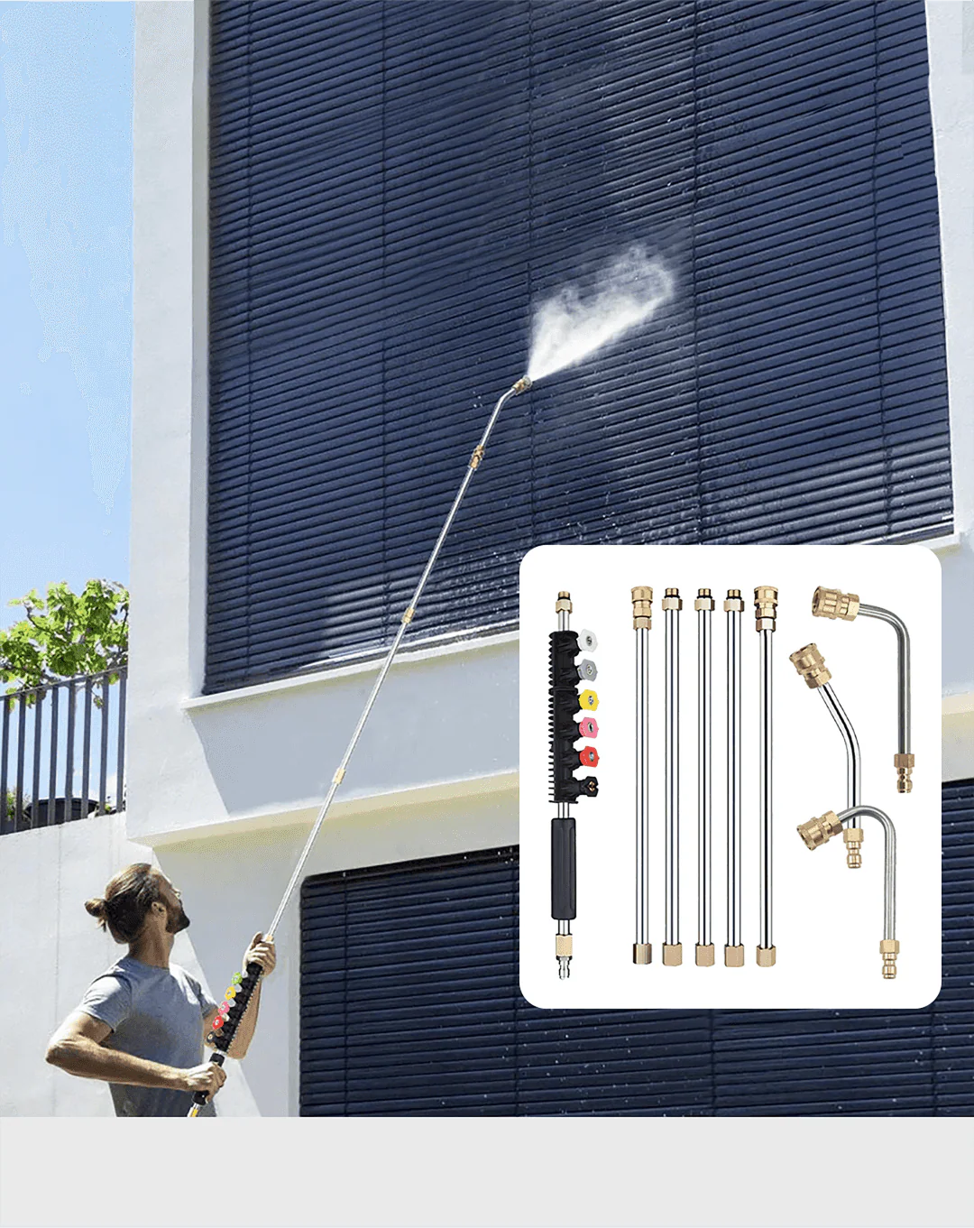 JetPro™ - 4000 PSI High-Pressure Cleaning Set