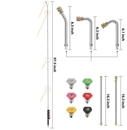 JetPro™ - 4000 PSI High-Pressure Cleaning Set