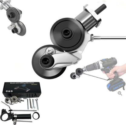 SteelCut™ – Universal Electric Drill Metal Plate Cutter