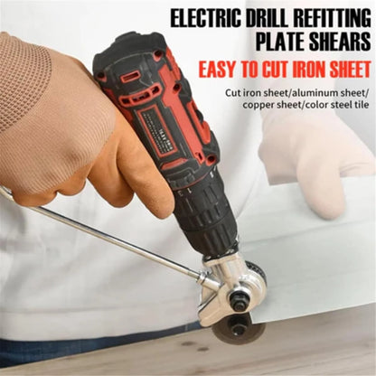 SteelCut™ – Universal Electric Drill Metal Plate Cutter