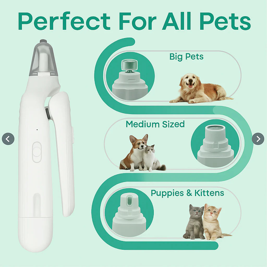 ClearCut Pro™ - LED Pet Nail Trimmer