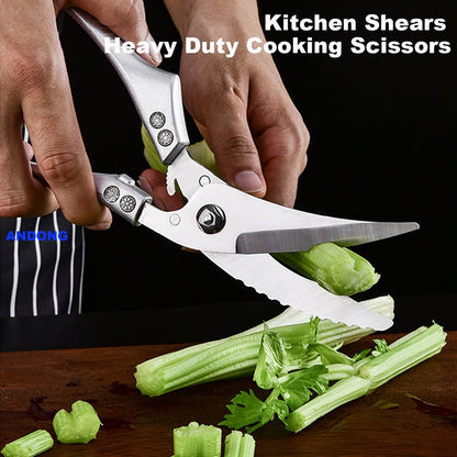 MultiSnip™ - Professional Kitchen Scissors