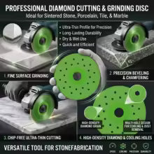 RockForge™ – Universal Diamond Grinding & Cutting Disc