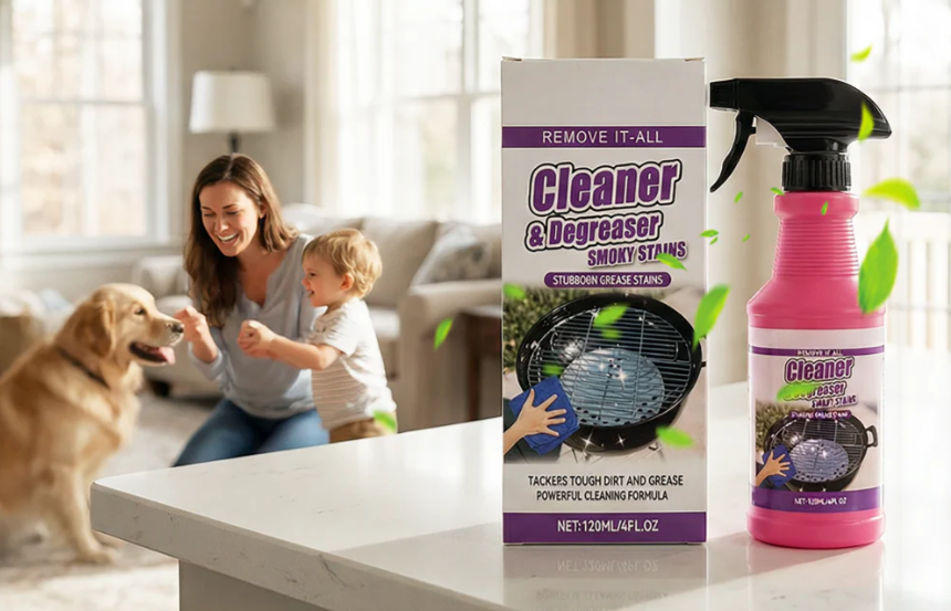 GrillMelt™ – Heavy-Duty Enzyme Grill Degreaser