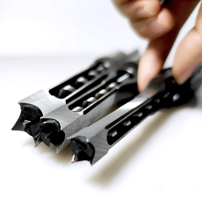 SquareBit™ – High-Precision Woodworking Mortise Drill Bits