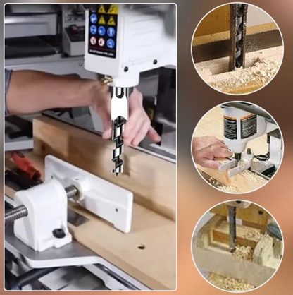 SquareBit™ – High-Precision Woodworking Mortise Drill Bits