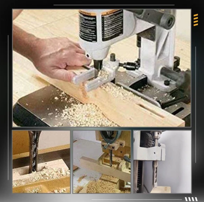 SquareBit™ – High-Precision Woodworking Mortise Drill Bits