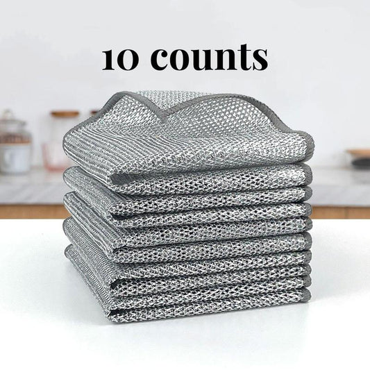 SilverWeave™ - Silver Kitchen Scrub Cloths