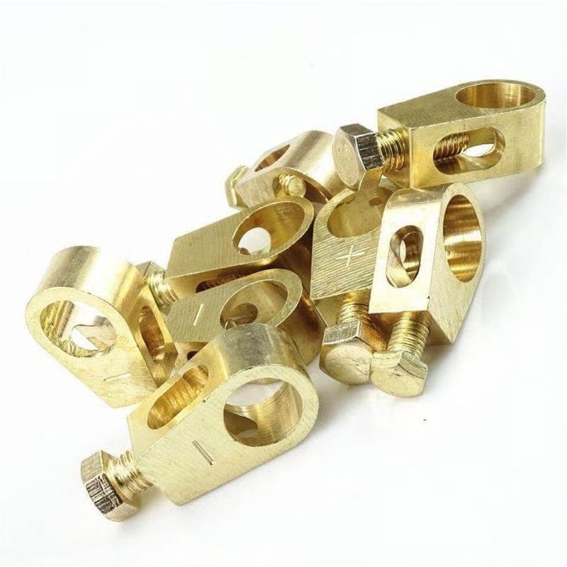 BrassVolt Pro™ - Pure Copper Battery Connection Clip