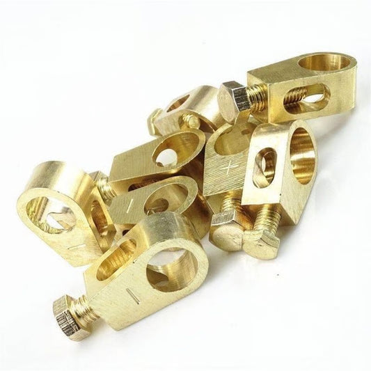 BrassVolt Pro™ - Pure Copper Battery Connection Clip