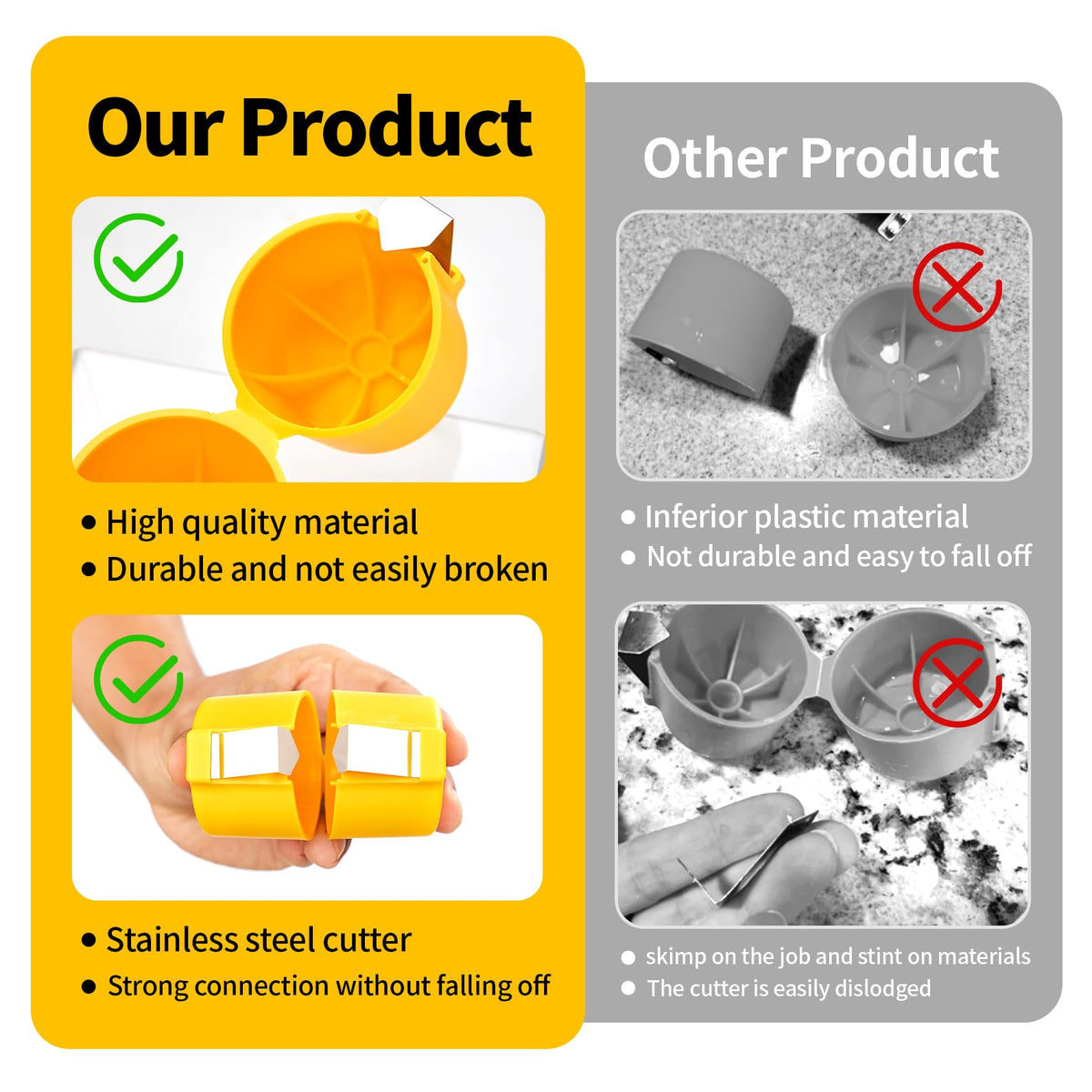 EggPress™ – Quick No-Mess Egg Opener
