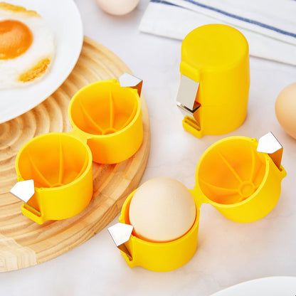 EggPress™ – Quick No-Mess Egg Opener