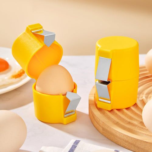 EggPress™ – Quick No-Mess Egg Opener