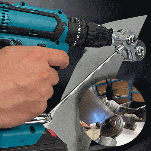 SteelCut™ – Universal Electric Drill Metal Plate Cutter