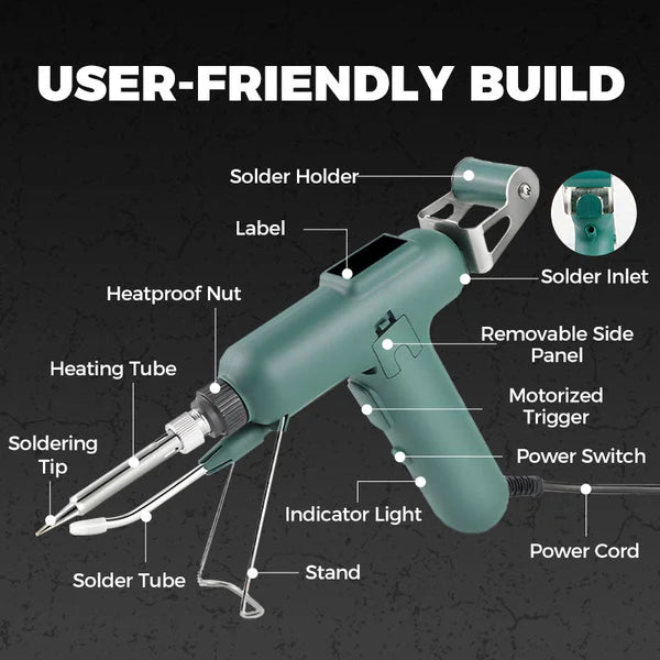 SolderGun™ – 80W High-Efficiency Electric Soldering Gun