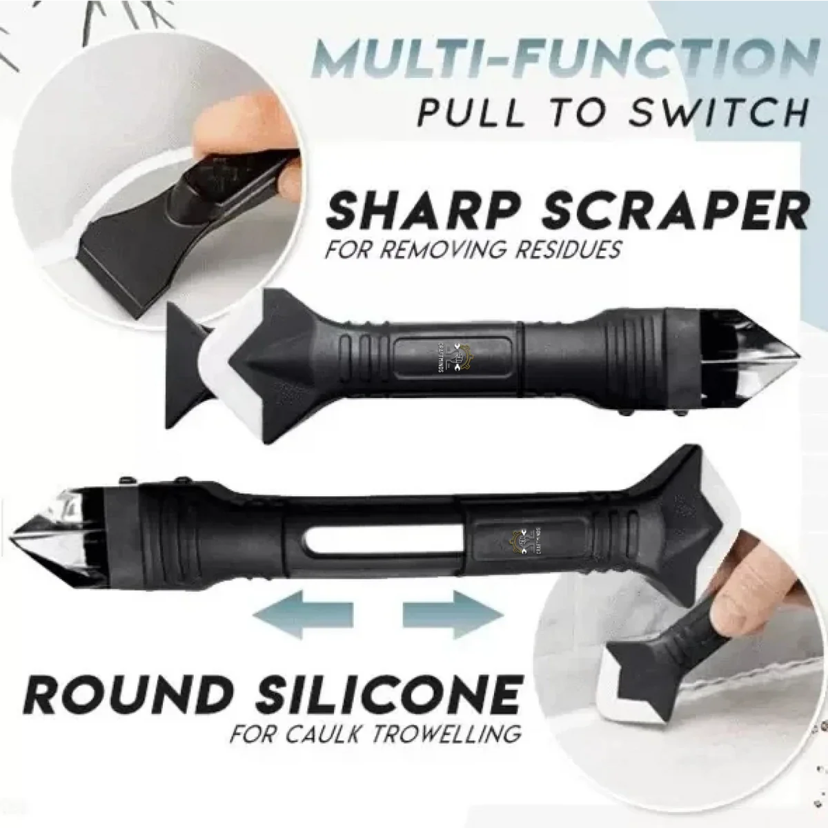 GroutEdge™ – 3-in-1 Silicone Finishing Tool