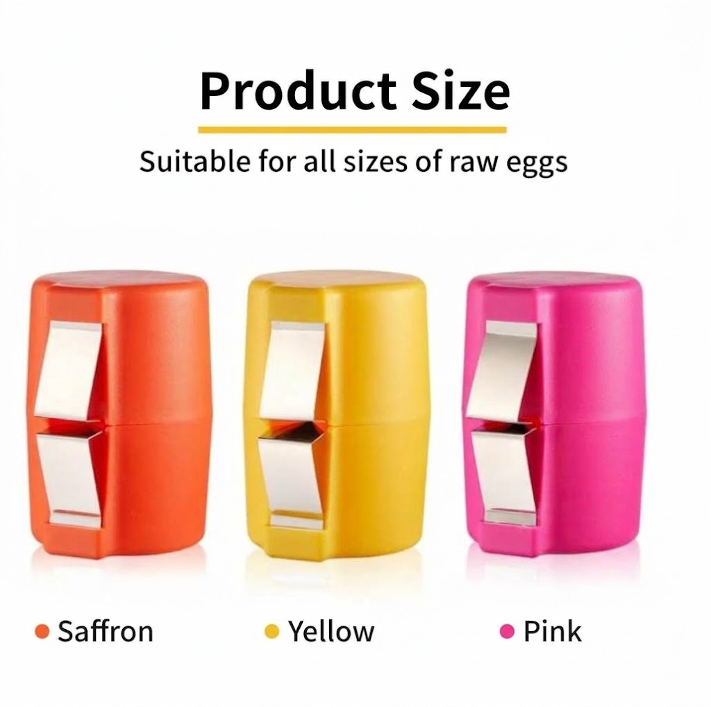 EggPress™ – Quick No-Mess Egg Opener